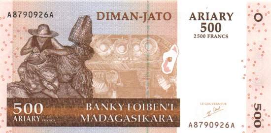 500 Ariary 2004